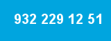 932 229 12 51